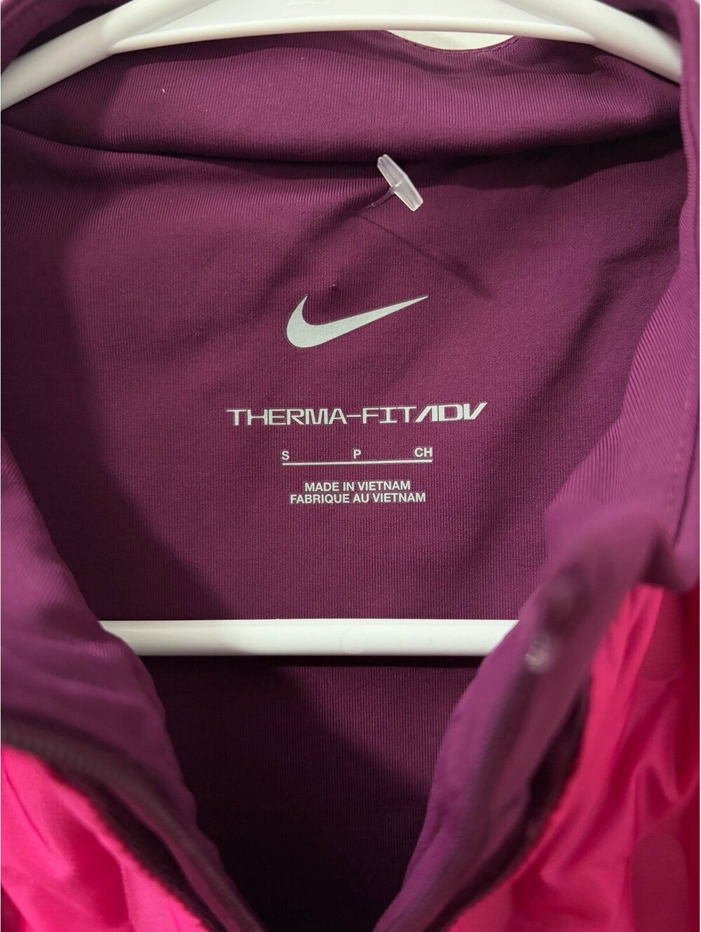 New $200 Nike AeroLoft Running Golf Vest Purple Pink Therma fit ADV Womens Small - Picture 4 of 5
